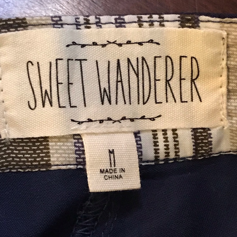 🆕Sweet Wanderer Navy Blue Pants-Med - Picture 5 of 7